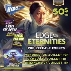 MTG Edge of Eternities Prerelease - Vendredi le 25 Juillet 19h - Premium Event